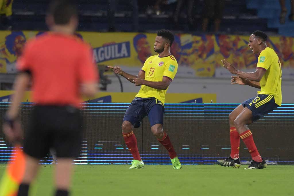 Argentina gagal mengamankan tiga poin pada menit akhir laga setelah Kolombia menyamakan kedudukan. Tandukan Miguel Borja setelah menerima umpan silang Juan Cuadrado gagal ditepis dengan baik oleh Marchesin dan bola bergulir ke dalam gawang. Laga berakhir dengan skor imbang 2-2.