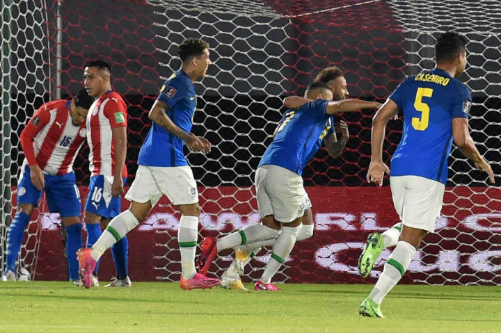 Paraguay Vs Brasil: Celecao Taklukkan La Albirroja 2-0