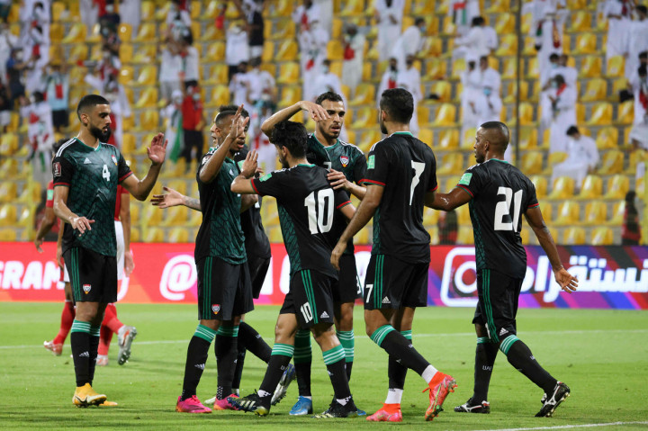 Sebastian Tagliabue menutup kemenangan UEA setelah menerima assist Majed Hassan pada menit ke-86. Golnya tercipta dalam empat menit setelah dia masuk untuk menggantikan Mabkhout. Skor 0-5 akhirnya bertahan hingga peluit panjang berbunyi.