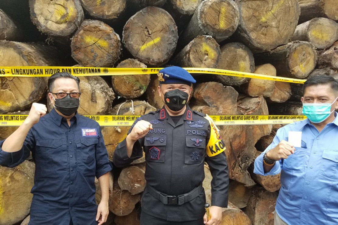 KLHK Hentikan Illegal Logging di Suaka Margasatwa Rimbang Baling