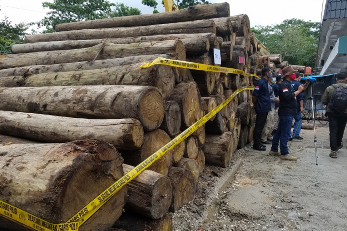 KLHK Hentikan Illegal Logging di Suaka Margasatwa Rimbang Baling