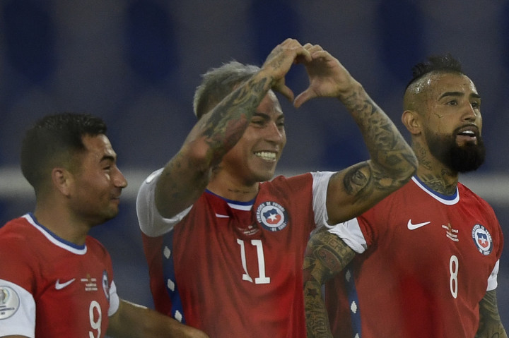Sementara itu, Chile berhasil menciptakan gol balasan di babak kedua.