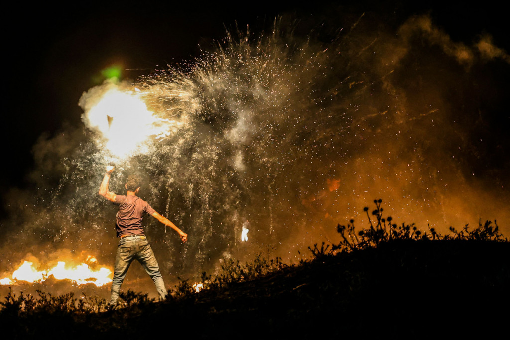 Sementara itu, militer Israel mengklaim bahwa dalam menanggapi 