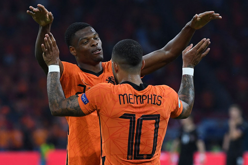 Ini merupakan gol kedua Dumfries di Euro 2020.