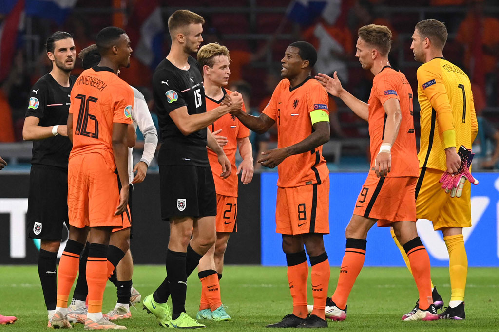 Dengan kemenangan tersebut De Oranje kukuh di puncak klasemen Grup D dengan enam poin dari dua pertandingan, sementara Austria di urutan ketiga dengan tiga poin, sama dengan Ukraina yang berada di peringkat kedua.