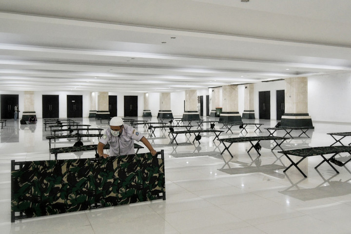 Hal tersebut dilakukan guna mengantisipasi lonjakan kasus Covid-19 yang terus meningkat. 