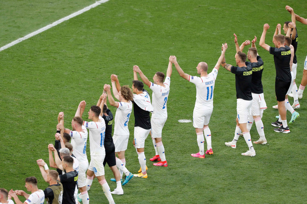 Timnas Ceko nantinya akan berhadapan dengan timnas Denmark pada perempat final Euro 2020.