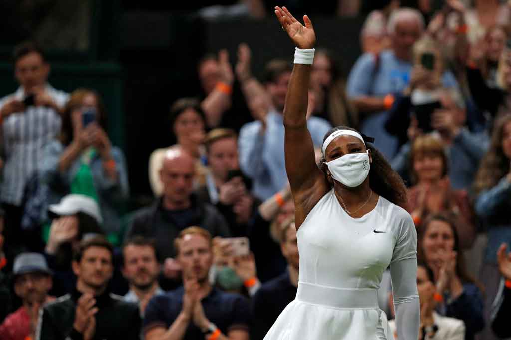 Ini adalah pertama kalinya Williams tersingkir di babak pertama Wimbledon dalam 20 penampilannya.