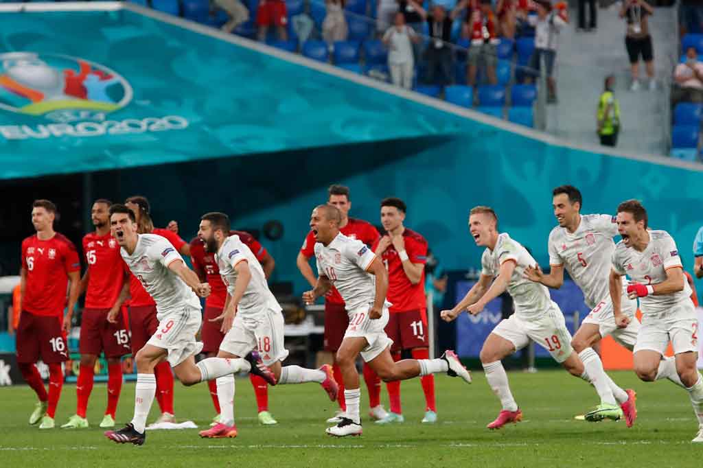 Menang adu penalti, Tim Matador melangkah ke semifinal dan akan menghadapi pemenang pertandingan perempat final lainnya antara Belgia dan Italia.