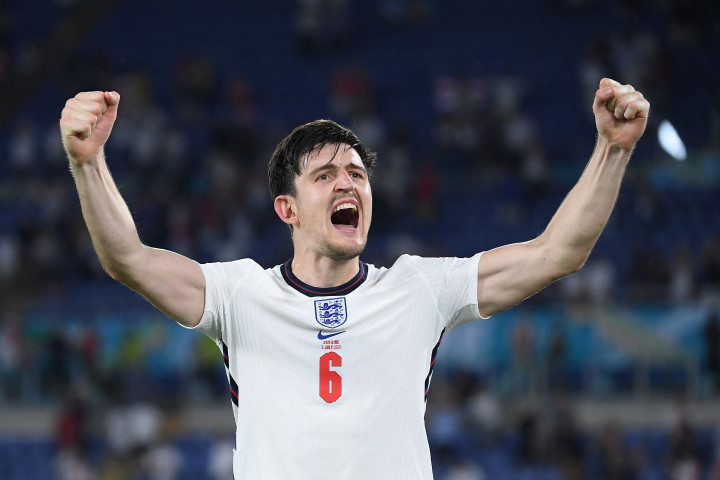 Harry Maguire mencetak gol cepat di awal babak kedua untuk menggandakan keunggulan Inggris.