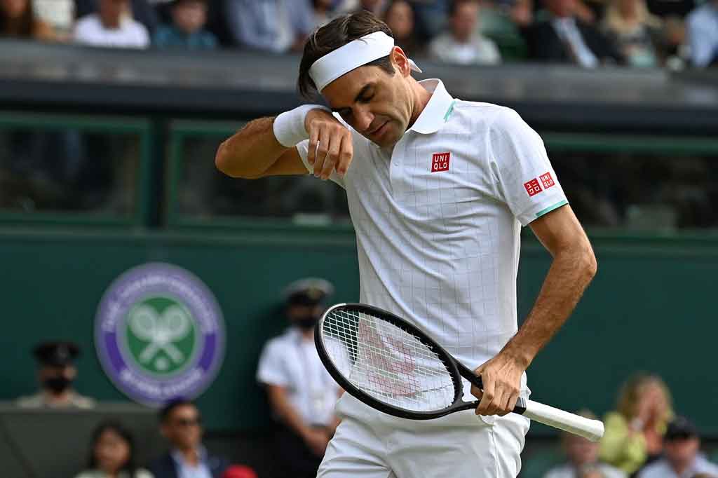 Mimpi Roger Federer untuk menyamai rekor sembilan titel Wimbledon sirna menyusul kekalahan dari petenis Polandia Hubert Hurkacz di perempat final, Rabu, 7 Juli 2021 waktu setempat.