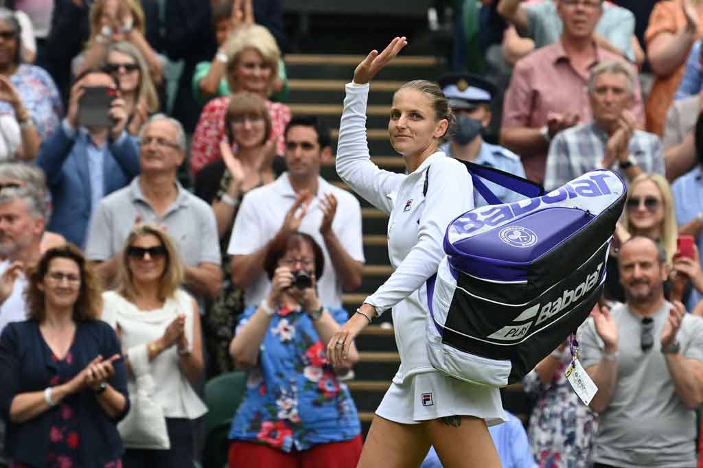 Bagi unggulan kedelapan berusia 29 tahun itu, ini adalah final Grand Slam keduanya -- dia kalah di AS Terbuka 2016 -- dan dia adalah finalis Ceko pertama sejak Petra Kvitova memenangi gelar keduanya pada 2014.