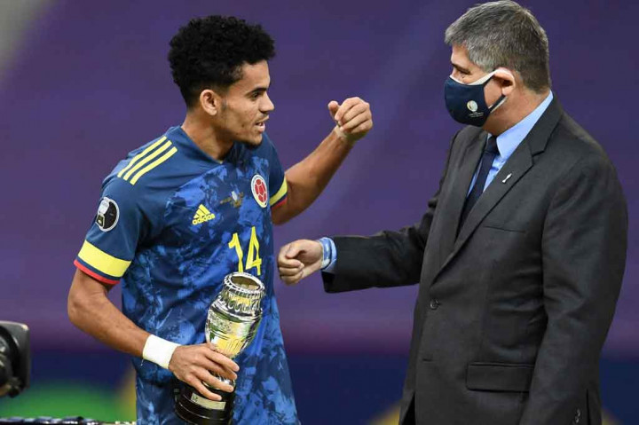 Gol kemenangan Kolombia dicetak oleh Luis Diaz pada masa injury time babak kedua. Kontribusi itu membuat Diaz terpilih sebagai pemain terbaik pada laga tersebut.