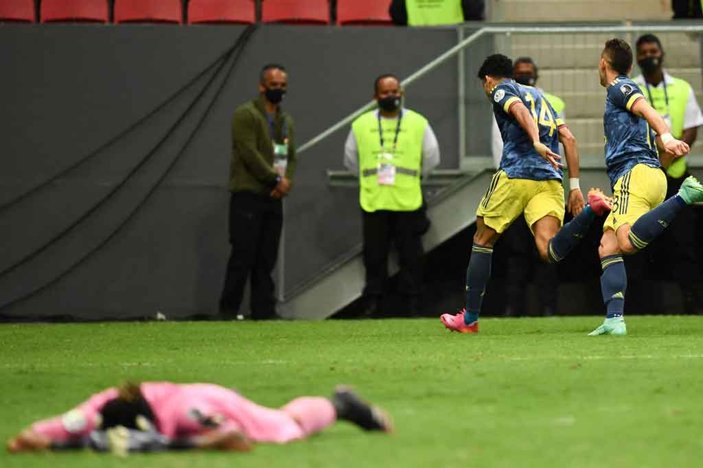 Gol tersebut merupakan gol kedua penyerang Porto berusia 24 tahun itu dalam pertandingan, dan terjadi hanya 10 menit setelah Gianluca Lapadula tampaknya akan membuat pertandingan diakhiri dengan adu penalti.