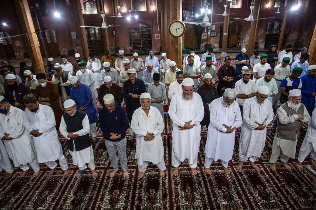 Pada tahun ini, banyak negara yang masih memerangi Covid-19 varian Delta yang pertama kali diidentifikasi di India. AFP Photo/Abid Bhat