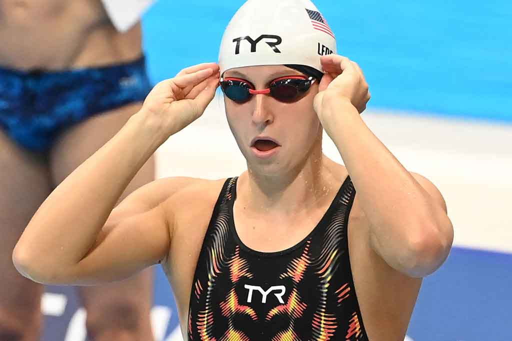Atlet renang Amerika Serikat Katie Ledecky tengah berada pada tempat yang tepat dan meningkat setiap hari saat dia membidik berbagai gelar gaya bebas selama Olimpiade Tokyo.