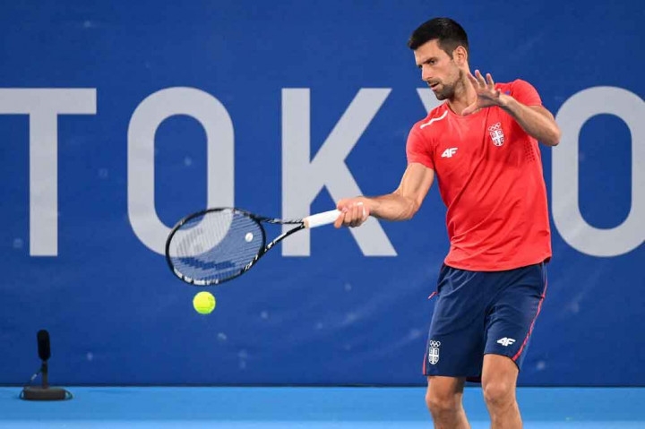 Novak Djokovic akan berburu emas Olimpiade pertamanya. Kemenangan di Tokyo juga akan membuatnya menjadi pemain pria pertama yang menyabet Golden Slam tahun ini setelah menyapu tiga gelar utama Australia Open, French Open dan Wimbledon pada awal Juli.