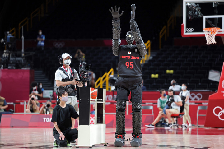 Canggih! Robot Ini Pamer Kemampuan Basket di Olimpiade 2020