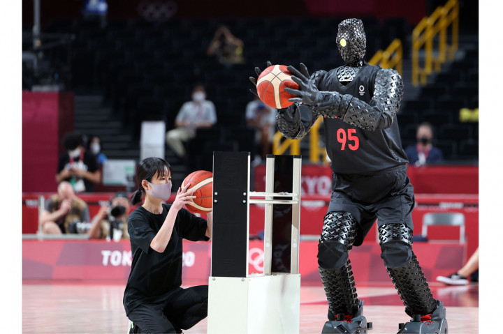 Canggih! Robot Ini Pamer Kemampuan Basket di Olimpiade 2020