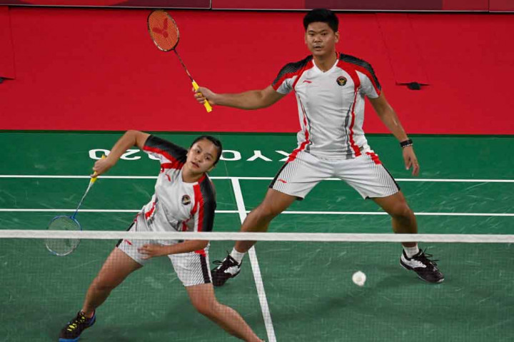 Pada laga yang berlangsung Rabu, 28 Juli 2021, di Lapangan 2 Musashino Forest Sport Plaza, Tokyo, Jepang, Praveen/Melati yang merupakan unggulan keempat itu takluk 17-21, 15-21 dalam waktu 35 menit.