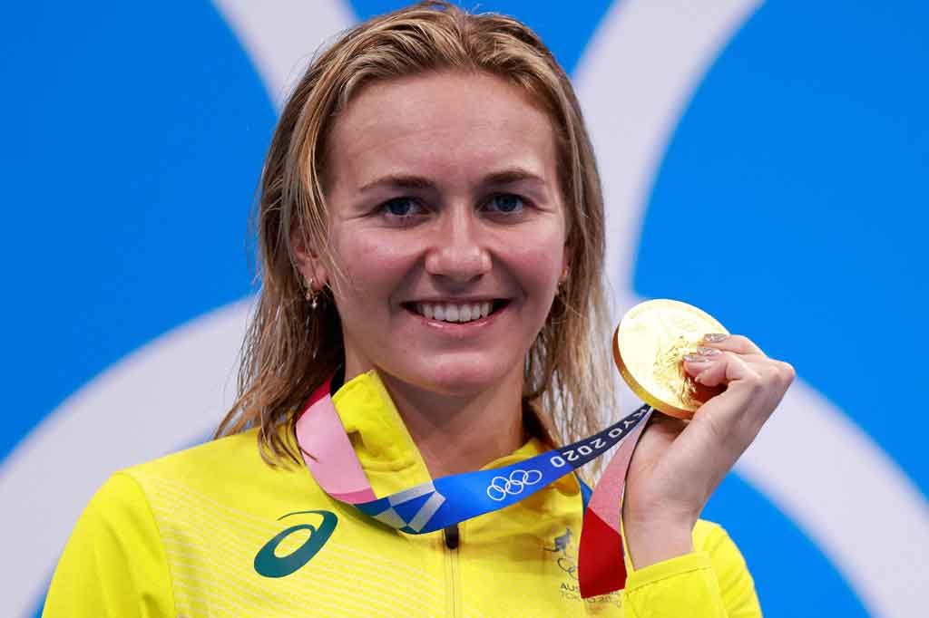 Titmus juga memecahkan rekor Olimpiade baru dengan catatan waktu 1 menit 53,50 detik yang selama ini dipegang Allison Schmitt dari Amerika Seikat yang diciptakan pada Olimpiade London 2012.