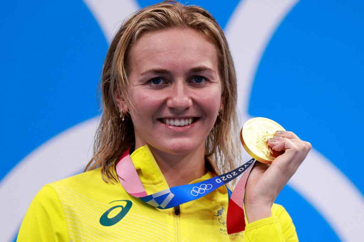 Titmus juga memecahkan rekor Olimpiade baru dengan catatan waktu 1 menit 53,50 detik yang selama ini dipegang Allison Schmitt dari Amerika Seikat yang diciptakan pada Olimpiade London 2012.