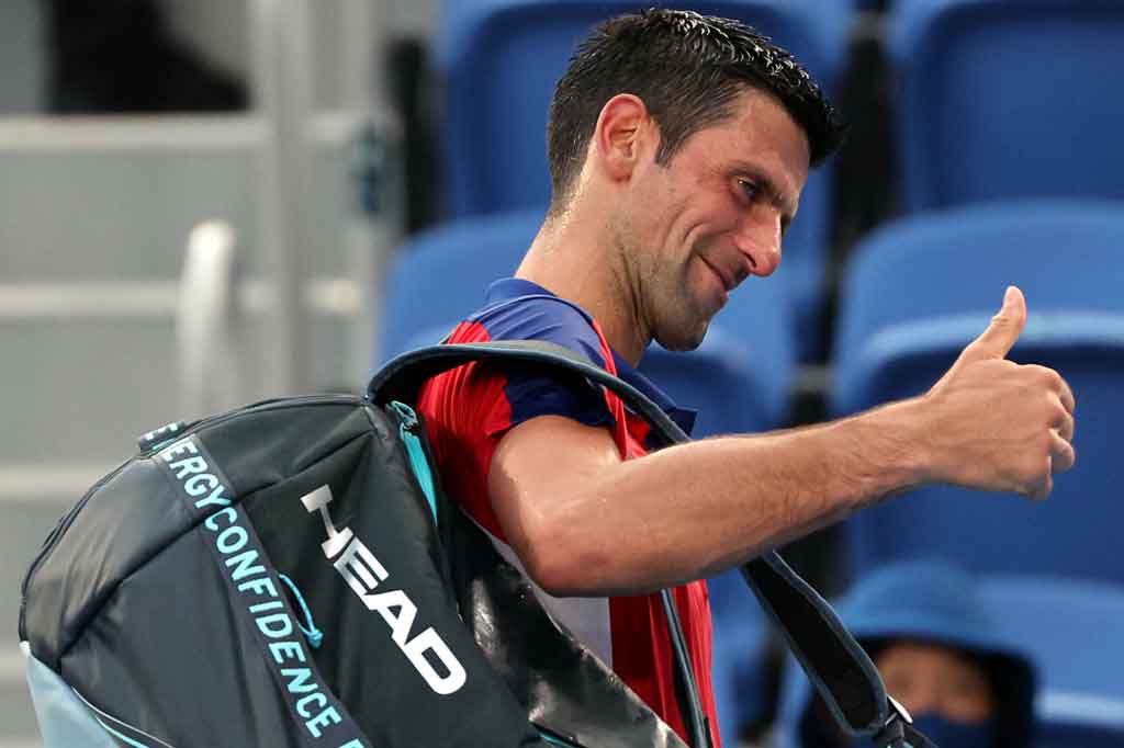 Petenis Serbia, peraih medali perunggu Olimpiade pada 2008 itu mencoba mengikuti prestasi Steffi Graf 1988 dalam memenangi emas Olimpiade dan keempat Grand Slam di tahun yang sama.