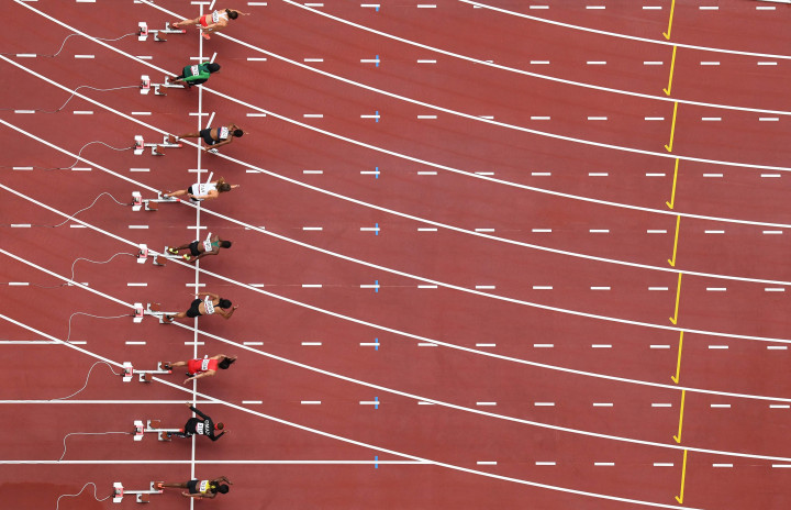 Berseragam merah dan berdiri di lane tujuh, Alvin datang ke Olimpiade Tokyo 2020 dengan memiliki PB (personal best) 11,64 detik. 