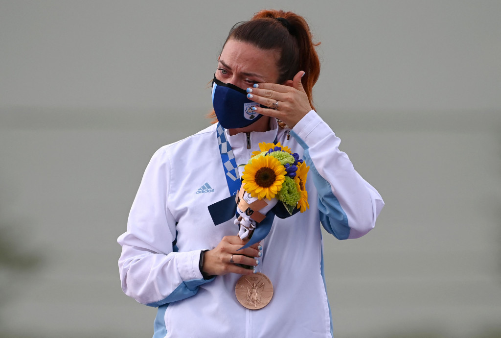 Keberhasilan Alessandra Perilli ini membuat San Marino menggeser Bermuda sebagai negara terkecil di dunia yang memperoleh medali Olimpiade. 