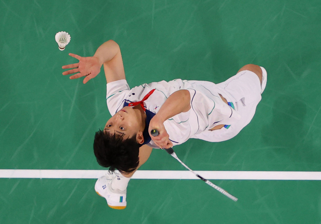 Kwang-hee adalah pebulu tangkis yang menyingkirkan wakil Jepang sekaligus nomor satu dunia, Kento Momota, di fase grup.