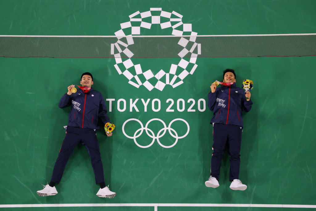 Lee Yang/Wang Chi-Lin menjadi yang terbaik di sektor ganda putra Olimpiade Tokyo 2020.  