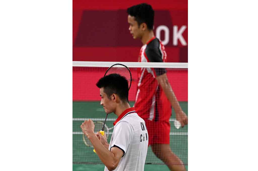 Dengan hasil tersebut Ginting akan memperebutkan medali perunggu melawan pebulutangkis Guatemala Kevin Cordon, Senin, 2 Agustus 2021.