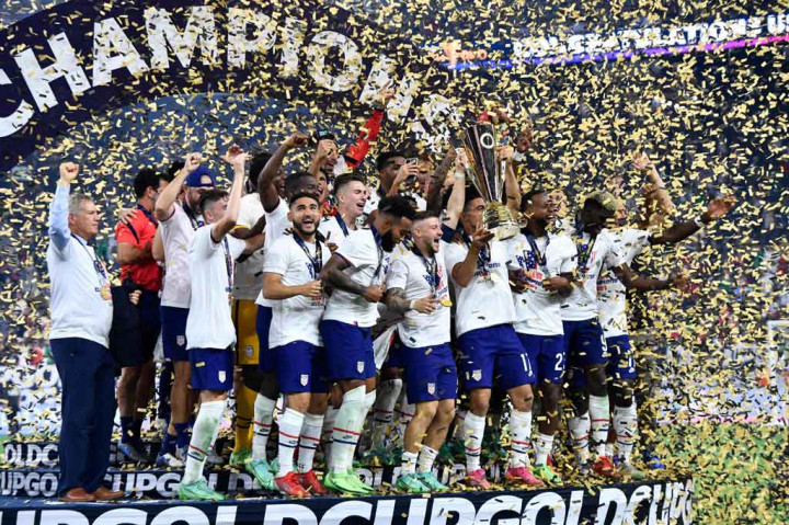 The Yanks tampil sebagai juara usai menang 1-0 lewat perpanjangan waktu atau extra time, di Stadion Allegiant, Nevada. Gol tunggal kemenangan AS dicetak oleh Miles Robinson pada menit ke-117.