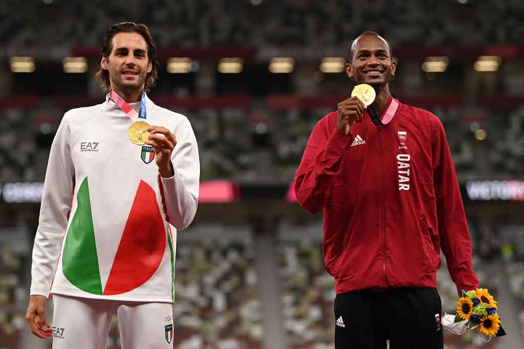 Namun keduanya gagal melakukannya dalam tiga kali percobaan. Sehubungan dengan skor yang berakhir seri, mereka pun langsung menemui ofisial Olimpiade yang menawarkan lompatan penentu.