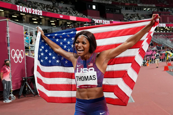 Gabrielle “Gabby” Thomas pelari cepat nomor 200m putri di cabang olahraga Atletik Olimpiade Tokyo 2020 asal Amerika Serikat ini sangat istimewa.