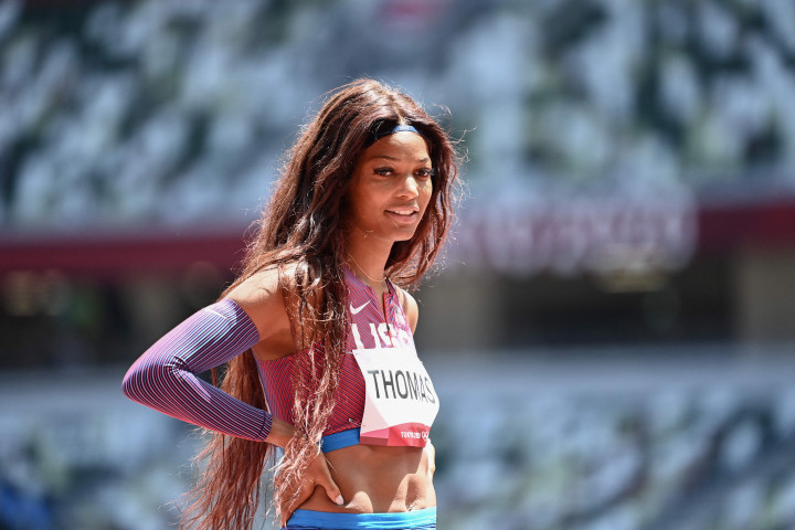 Pada uji coba tim Olimpiade AS, Juni 2021 lalu, Gabby berlari 21,61 detik untuk nomor 200 m putri. Catatan yang menakjubkan. Capaian itu membuatnya menjadi wanita tercepat kedua di nomor tersebut dalam sejarah Amerika.