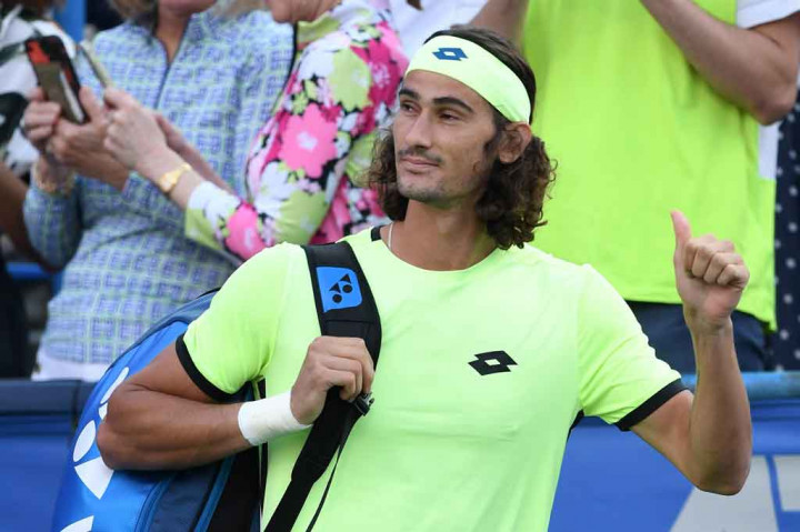 Petenis asal Spanyol tersebut dikalahkan petenis Afrika Selatan (Afsel) peringkat 50 dunia Lloyd Harris dalam pertandingan putaran ketiga.