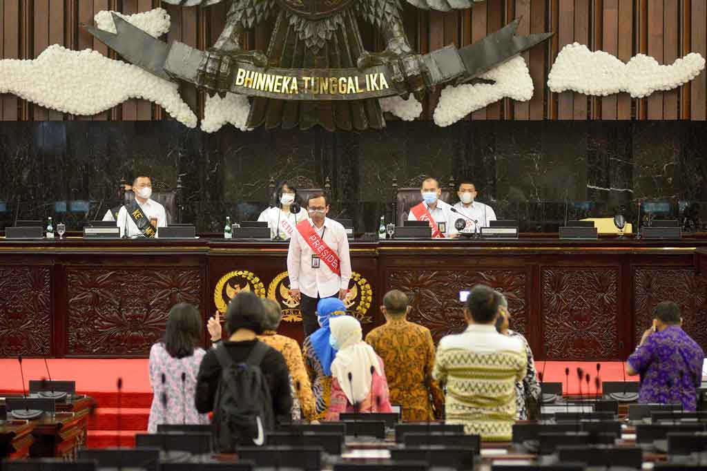 Presiden Joko Widodo direncanakan menghadiri Sidang Tahunan MPR, dan Sidang Bersama DPR dan DPD, Pidato Kenegaraan Presiden dalam rangka peringatan HUT ke-76 RI pada 16 Agustus 2021.
