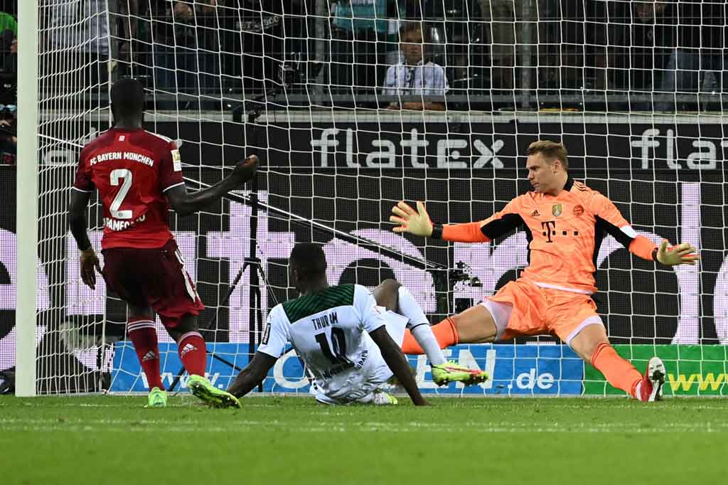 Liga Jerman: Gladbach Vs Bayern Berakhir Imbang 1-1 ...