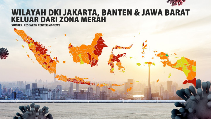 Update Covid-19 di DKI Jakarta dan Bodebek