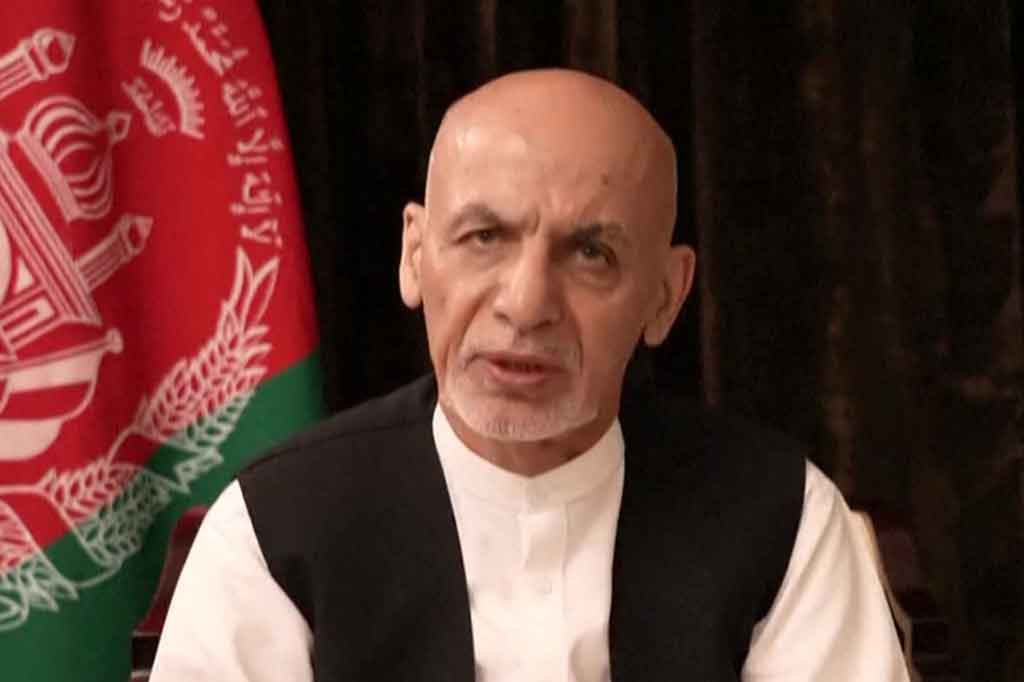 Mantan Presiden Afghanistan Ashraf Ghani, Rabu, 18 Agustus 2021 waktu setempat, membuat penampilan pertamanya sejak meninggalkan Kabul pascadiambilalih oleh Taliban.