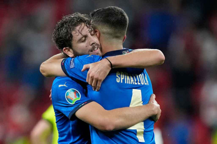 Dia akan bergabung dengan rekan setimnya di Euro 2020 Leonardo Bonucci, Giorgio Chiellini, Federico Chiesa, dan Federico Bernardeschi di Allianz Stadium.