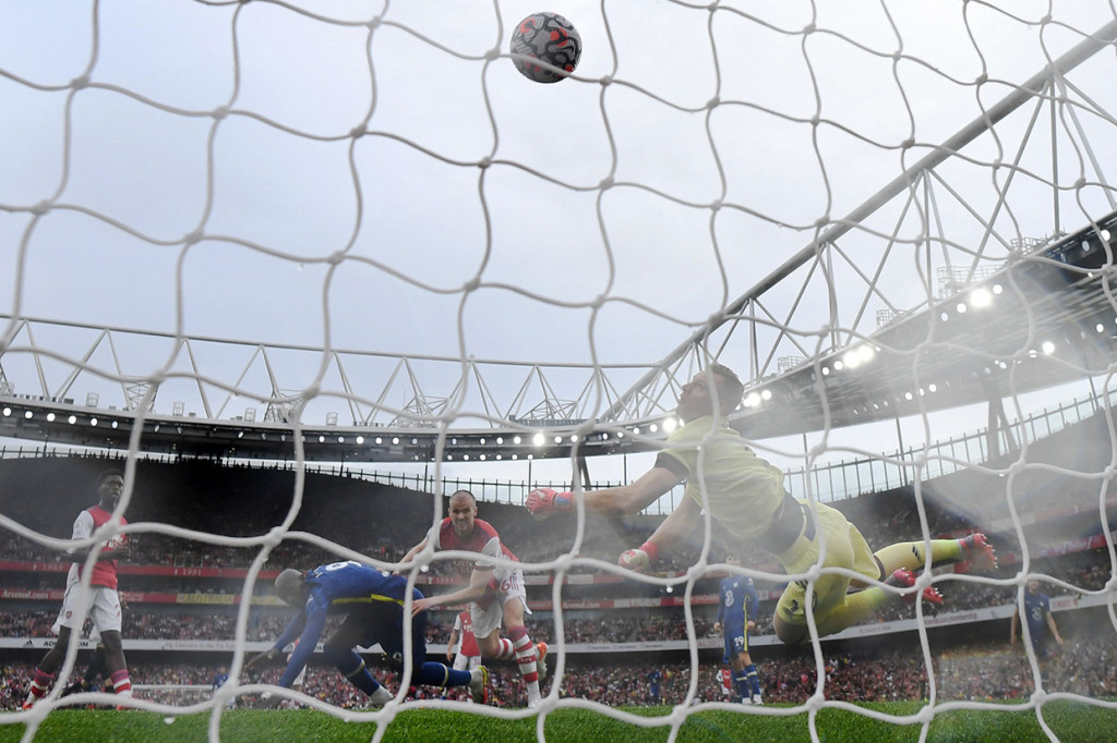 Di babak pertama, Chelsea sudah unggul dengan skor 2-0.