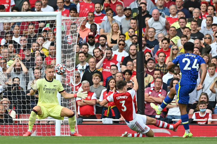 Reece James yang jadi pengumpan bagi gol Lukaku berhasil menggandakan keunggulan.