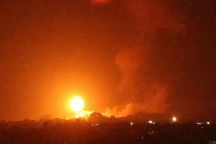 Tidak ada korban dalam serangan di Kota Gaza, Khan Younis di selatan dan Jabalia di utara, tetapi menyebabkan kerusakan material.