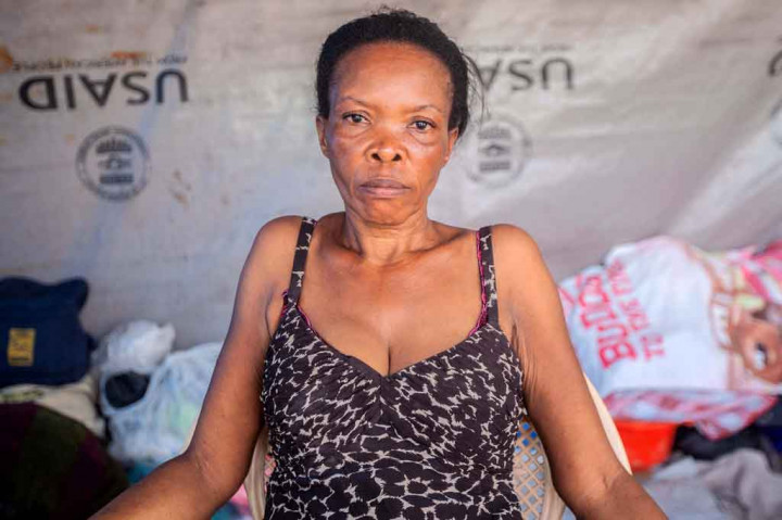 Vesta Guerrier selamat dari gempa besar Haiti pertengahan bulan ini, tetapi gempa itu meratakan rumahnya dan sejak itu dia tinggal di kamp darurat dengan ketakutan bahwa dia bisa diperkosa kapan saja.