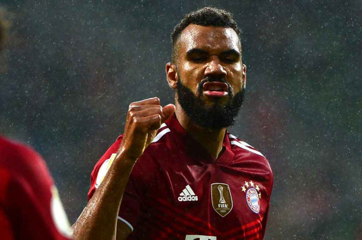 Choupo-Moting mencetak dua gol lagi ke gawang tuan rumah sebelum turun minum demi menegaskan keunggulan Bayern 5-0 di babak pertama.