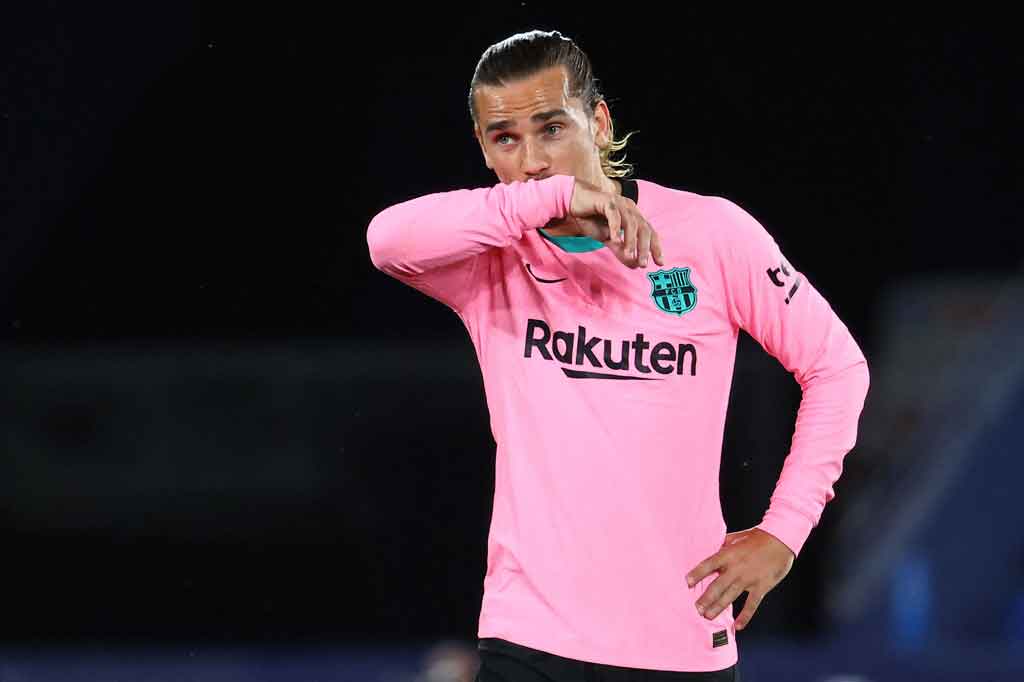 ?Griezmann bergabung dengan Luis Suarez, yang meninggalkan Barca ke Atletico 12 bulan lalu. 