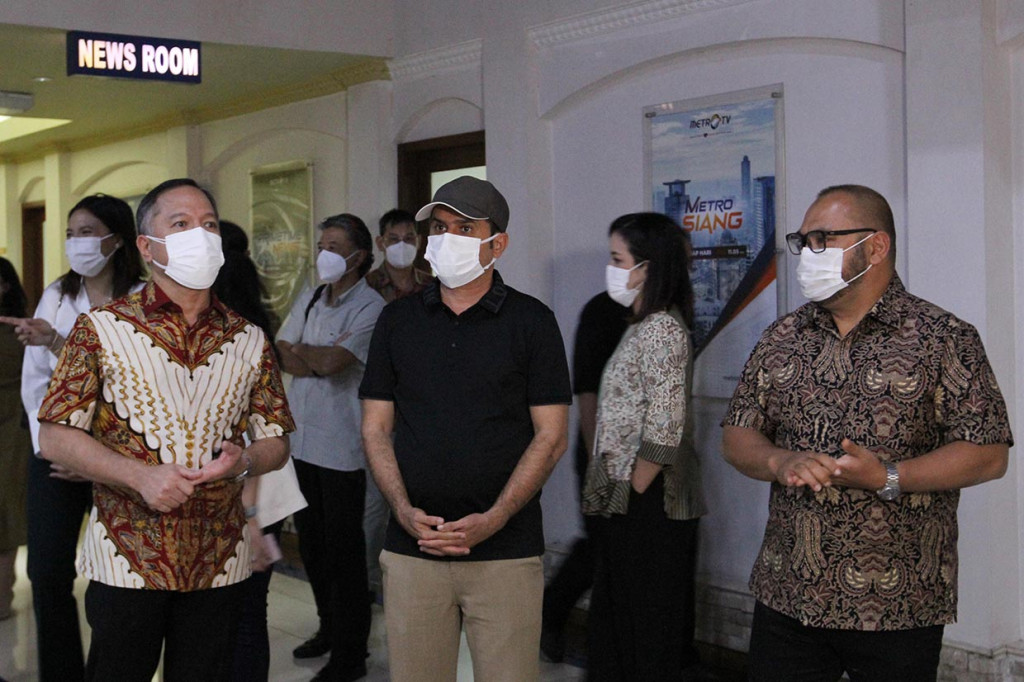 Kunjungan untuk memperkenalkan lebih jauh klaster bisnis Media Group Network, yang diantaranya terdiri dari kluster Media, Food Industry maupun Hospitality. 