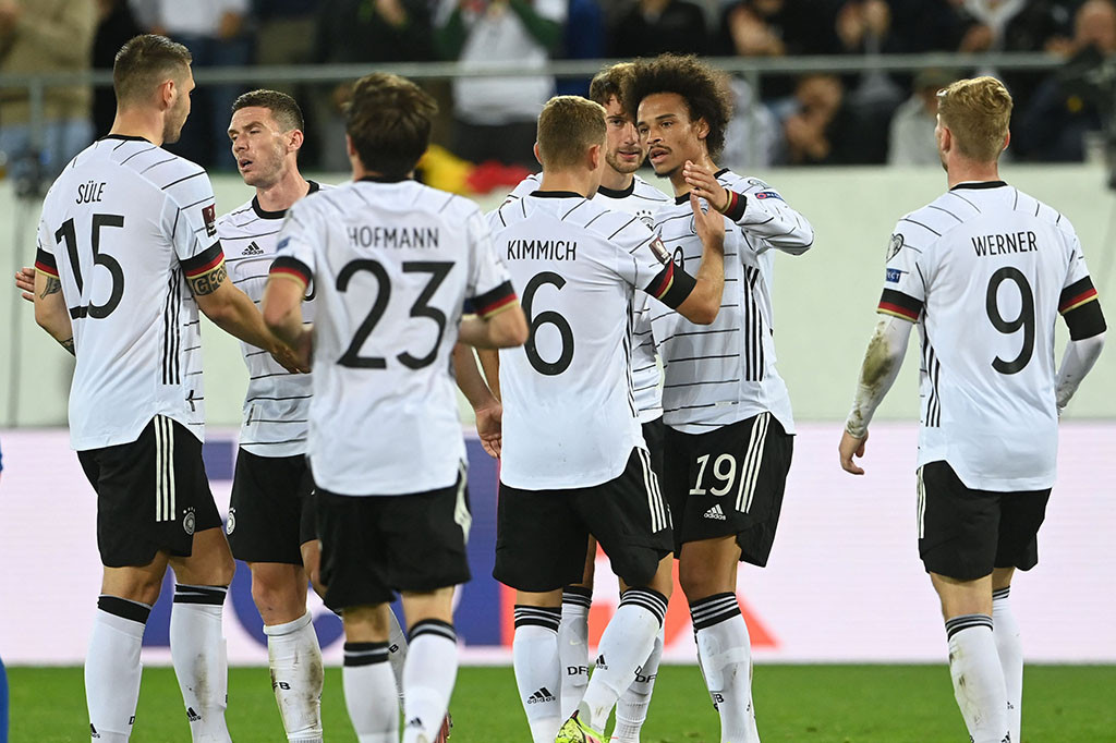 Di babak kedua Jerman terus menekan pertahanan Liechtenstein. Namun mereka baru bisa menggandakan keunggulan pada menit ke-77 lewat sepakan Leroy Sane usai menerima umpan Leon Goretzka. Skor menjadi 2-0.
